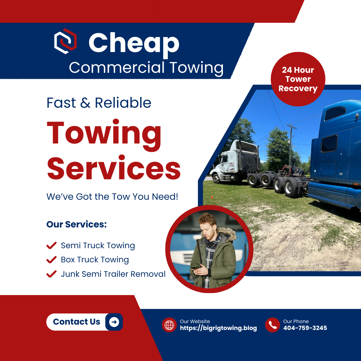 Cheap Commercial Towing
